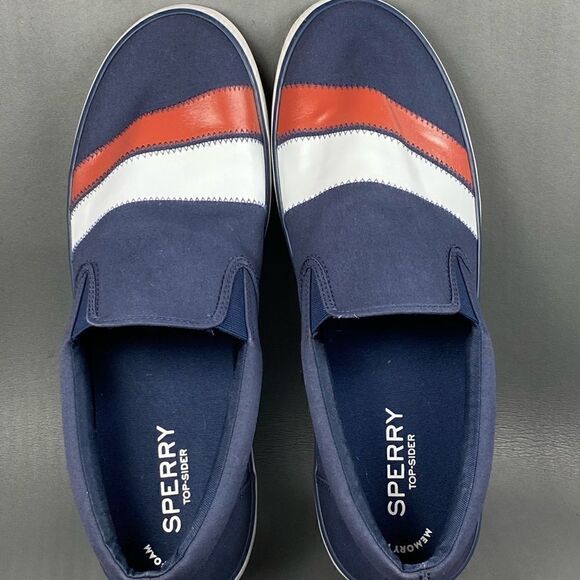 Sperry Crest Twin Slip On Sneaker Shoes mens size 13 - Picture 5 of 8
